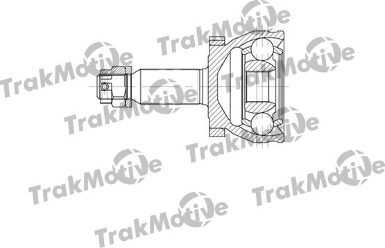 TrakMotive 40-0681 - Шарнірний комплект, ШРУС, приводний вал autozip.com.ua