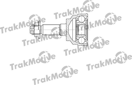TrakMotive 40-0634 - Шарнірний комплект, ШРУС, приводний вал autozip.com.ua