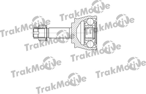 TrakMotive 40-0635 - Шарнірний комплект, ШРУС, приводний вал autozip.com.ua