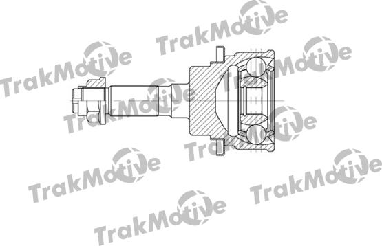 TrakMotive 40-0633 - Шарнір, ШРУС, приводний вал autozip.com.ua