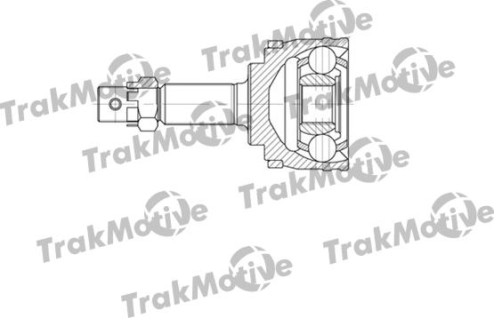 TrakMotive 40-0632 - Шарнірний комплект, ШРУС, приводний вал autozip.com.ua