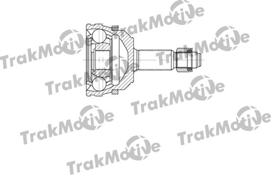 TrakMotive 40-0624 - Шарнір, ШРУС, приводний вал autozip.com.ua