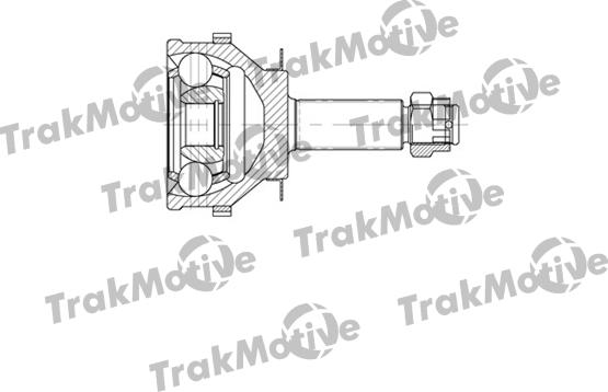 TrakMotive 40-0622 - Шарнір, ШРУС, приводний вал autozip.com.ua