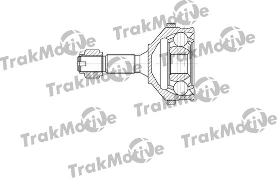 TrakMotive 40-0674 - Шарнір, ШРУС, приводний вал autozip.com.ua