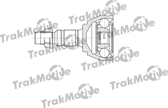 TrakMotive 40-0675 - Шарнірний комплект, ШРУС, приводний вал autozip.com.ua