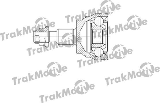 TrakMotive 40-0670 - Шарнір, ШРУС, приводний вал autozip.com.ua