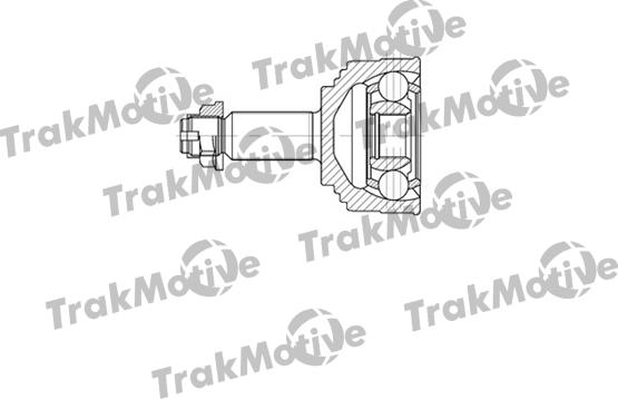 TrakMotive 40-0746 - Шарнір, ШРУС, приводний вал autozip.com.ua