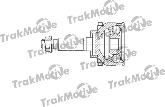 TrakMotive 40-0741 - Шарнірний комплект, ШРУС, приводний вал autozip.com.ua