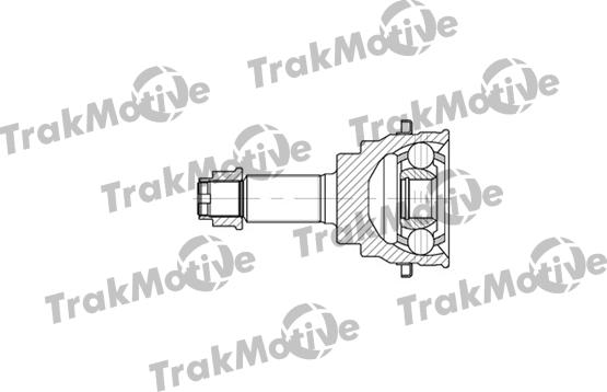 TrakMotive 40-0709 - Шарнірний комплект, ШРУС, приводний вал autozip.com.ua