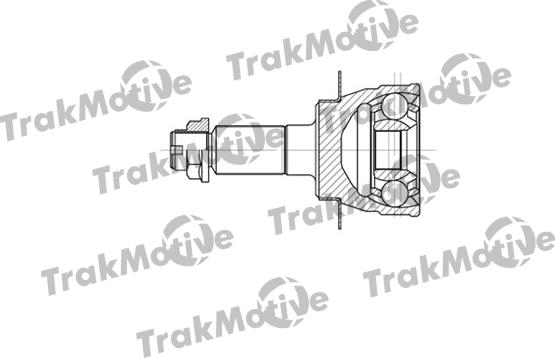 TrakMotive 40-0701 - Шарнір, ШРУС, приводний вал autozip.com.ua