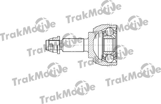 TrakMotive 40-0707 - Шарнір, ШРУС, приводний вал autozip.com.ua