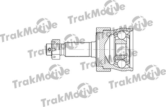 TrakMotive 40-0715 - Шарнір, ШРУС, приводний вал autozip.com.ua