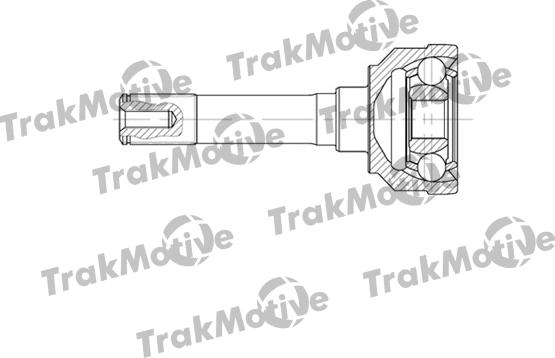 TrakMotive 40-0717 - Шарнірний комплект, ШРУС, приводний вал autozip.com.ua