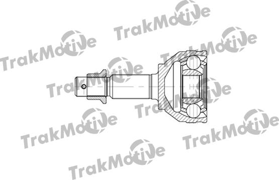TrakMotive 40-0723 - Шарнір, ШРУС, приводний вал autozip.com.ua