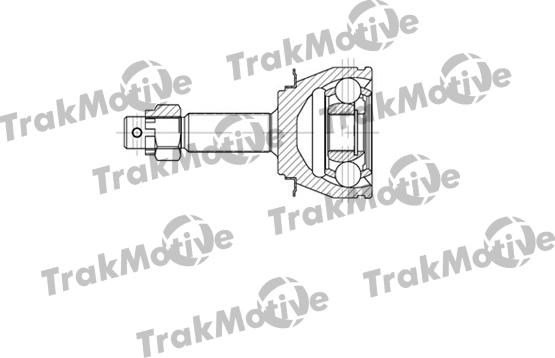 TrakMotive 40-0727 - Шарнір, ШРУС, приводний вал autozip.com.ua