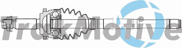 TrakMotive 36-0017 - Приводний вал autozip.com.ua