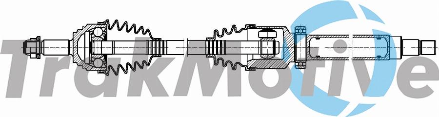 TrakMotive 30-1935 - Приводний вал autozip.com.ua