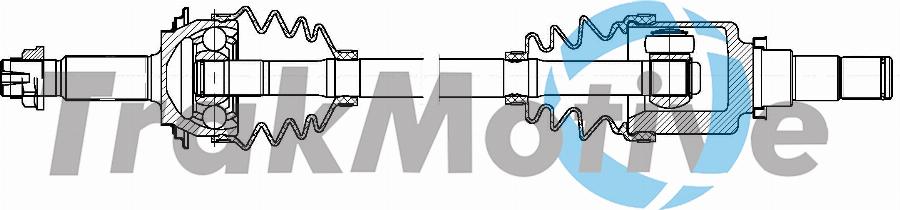 TrakMotive 30-1931 - Приводний вал autozip.com.ua