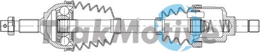 TrakMotive 30-1402 - Приводний вал autozip.com.ua