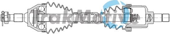 TrakMotive 30-1595 - Приводний вал autozip.com.ua