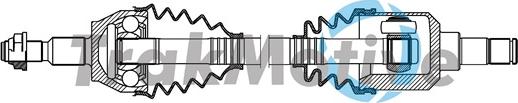 TrakMotive 30-1697 - Приводний вал autozip.com.ua