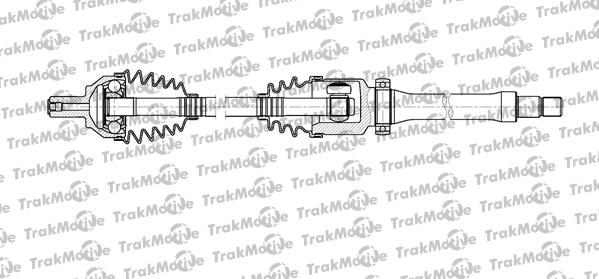 TrakMotive 30-1106 - Приводний вал autozip.com.ua