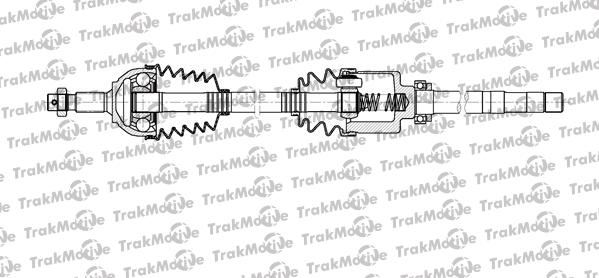 TrakMotive 30-1118 - Приводний вал autozip.com.ua