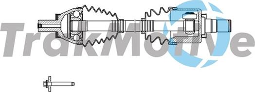 TrakMotive 30-1728 - Приводний вал autozip.com.ua