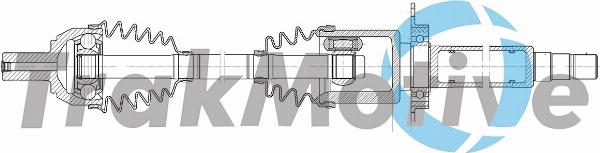 TrakMotive 30-2958 - Приводний вал autozip.com.ua