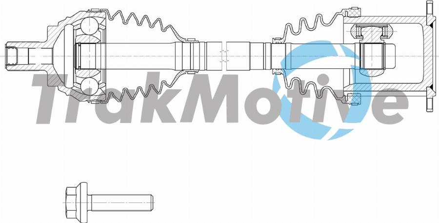 TrakMotive 30-2138 - Приводний вал autozip.com.ua