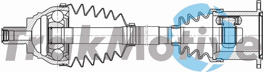 TrakMotive 30-2223 - Приводний вал autozip.com.ua