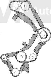 Trevi Automotive KC1041 - Комплект ланцюга приводу распредвала autozip.com.ua