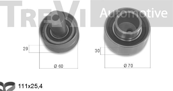 Trevi Automotive KD1103 - Комплект ременя ГРМ autozip.com.ua