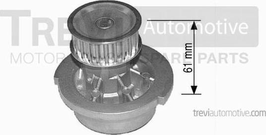 Trevi Automotive TP641-1 - Водяний насос autozip.com.ua