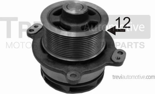 Trevi Automotive TP1042 - Водяний насос autozip.com.ua