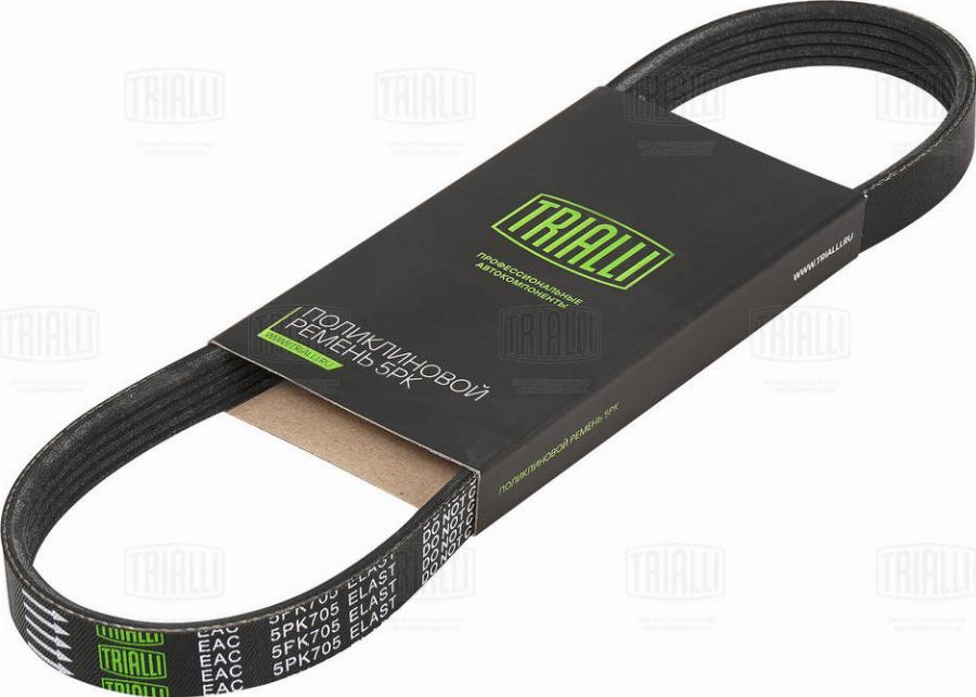 Trialli 5PK705E - Поліклиновий ремінь autozip.com.ua