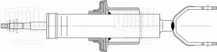 Trialli AG 15059 - Амортизатор autozip.com.ua