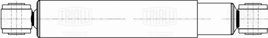 Trialli AH 51549 - Амортизатор autozip.com.ua