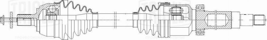 Trialli AR 1010 - Приводний вал autozip.com.ua