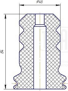 Trialli BCS 1084 - Пилозахисний комплект, амортизатор autozip.com.ua