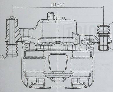 Trialli CF 084703 - Гальмівний супорт autozip.com.ua