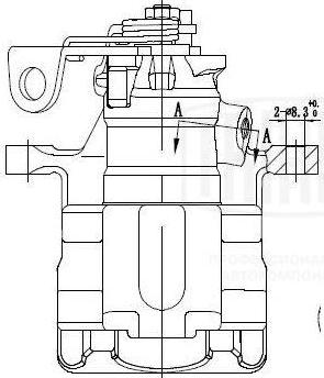 Trialli CF 182012 - Гальмівний супорт autozip.com.ua