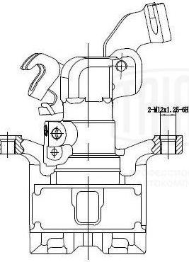 Trialli CF 350127 - Гальмівний супорт autozip.com.ua