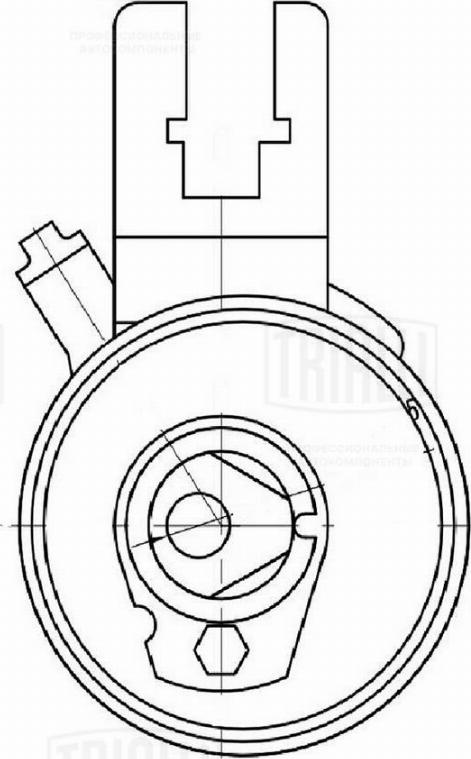Trialli CM 6101 - Натяжний ролик, ремінь ГРМ autozip.com.ua
