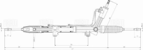 Trialli CRS 1029 - Рульовий механізм, рейка autozip.com.ua