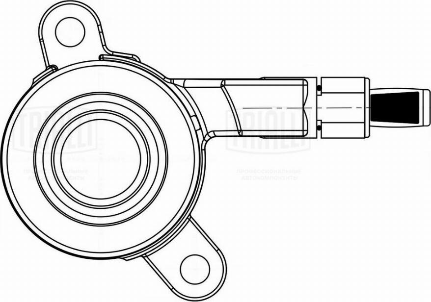 Trialli CT 0908 - Центральний вимикач, система зчеплення autozip.com.ua