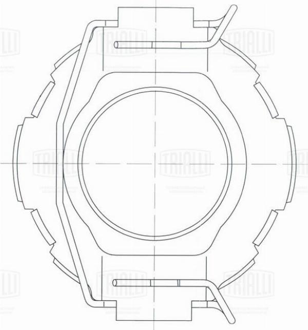 Trialli CT 1914 - Вичавний підшипник autozip.com.ua