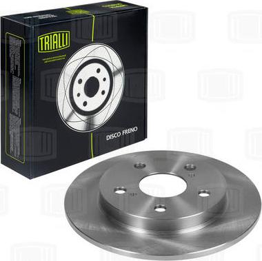 Trialli DF 190121 - Гальмівний диск autozip.com.ua