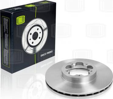 Trialli DF 105102 - Гальмівний диск autozip.com.ua