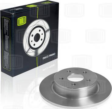 Trialli DF 106105 - Гальмівний диск autozip.com.ua